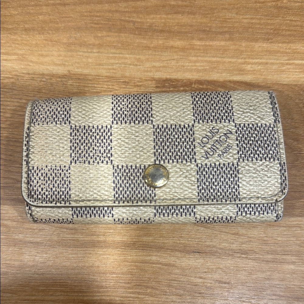 Louis Vuitton Damier Azur Key Holder